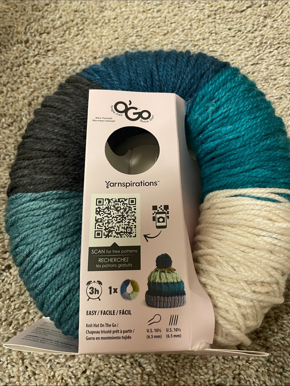 Blue mix yarn 🧶 - Picture 5 of 5